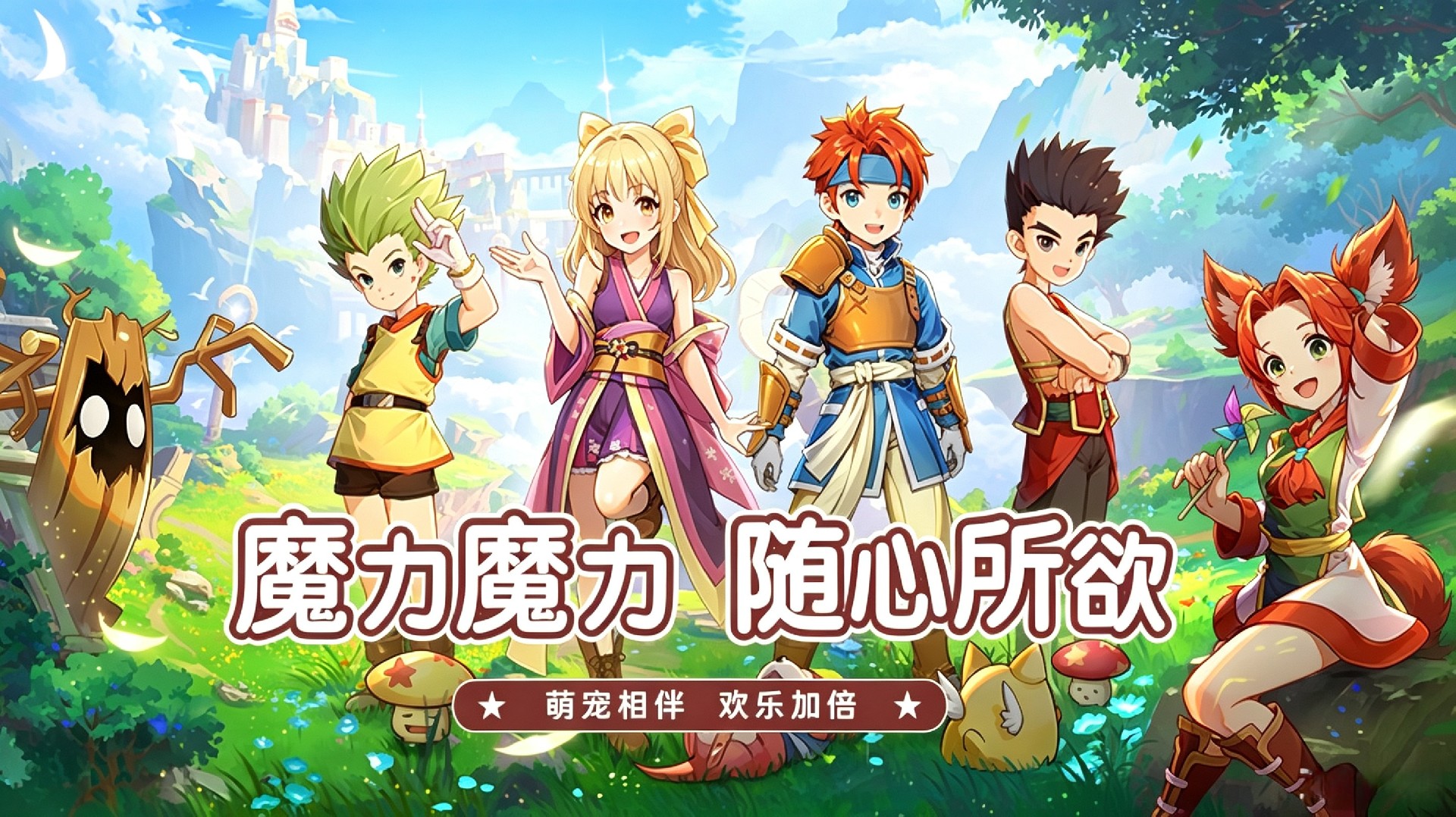 魔力宝贝手游：青春没有落幕，法兰大陆永远在等你归来